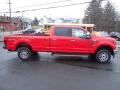 2022 Race Red Ford F250 Super Duty XLT Crew Cab 4x4  photo #6