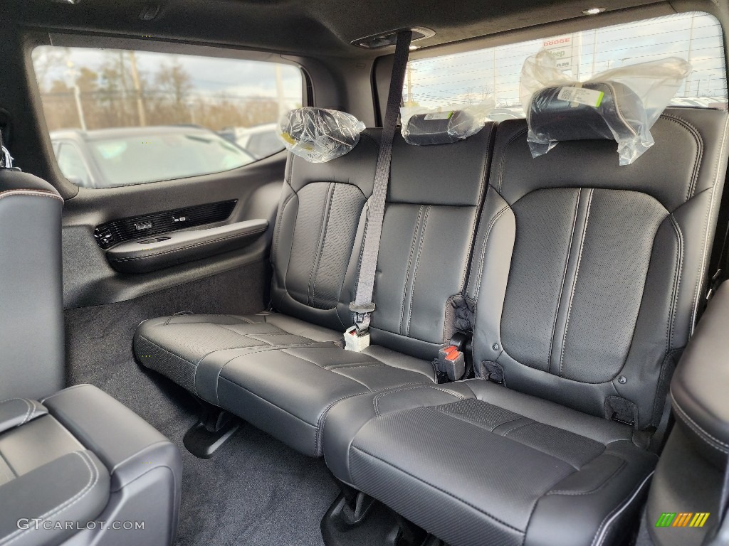 2023 Jeep Grand Wagoneer Obsidian 4x4 Rear Seat Photo #145507980