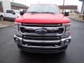 2022 Race Red Ford F250 Super Duty XLT Crew Cab 4x4  photo #8