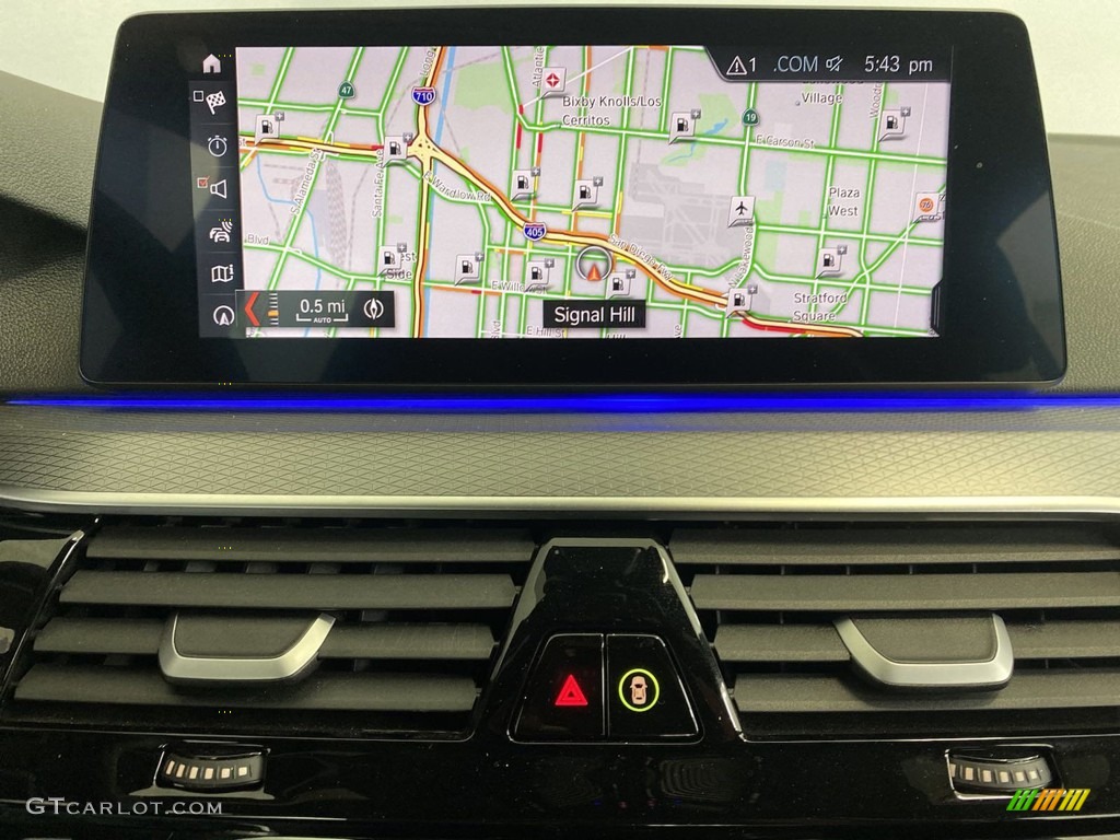 2019 BMW 5 Series 540i Sedan Navigation Photos