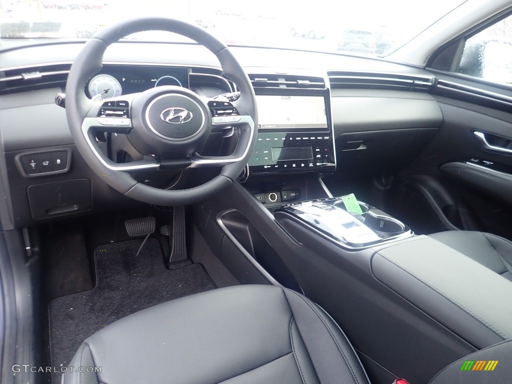 Black Interior 2023 Hyundai Tucson Limited AWD Photo #145508011
