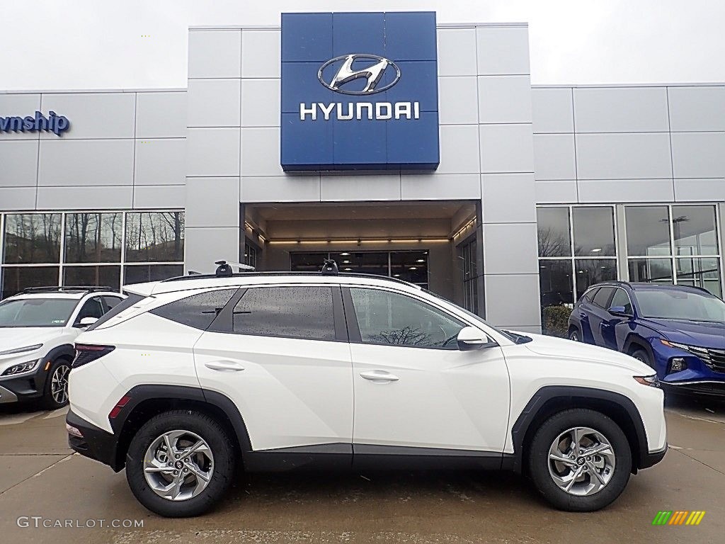 Serenity White 2023 Hyundai Tucson SEL AWD Exterior Photo #145508187