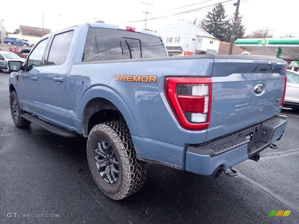 Azure Gray Metallic Tri-Coat 2023 Ford F150 Tremor SuperCrew 4x4 Exterior Photo #145508346