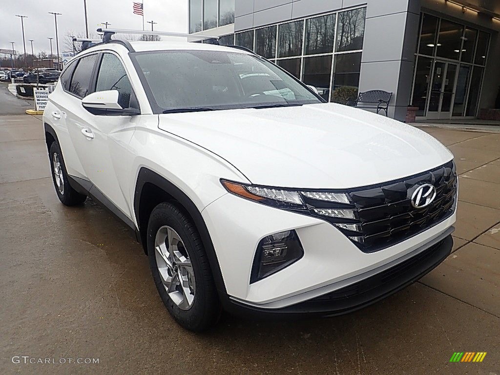 Serenity White 2023 Hyundai Tucson SEL AWD Exterior Photo #145508370