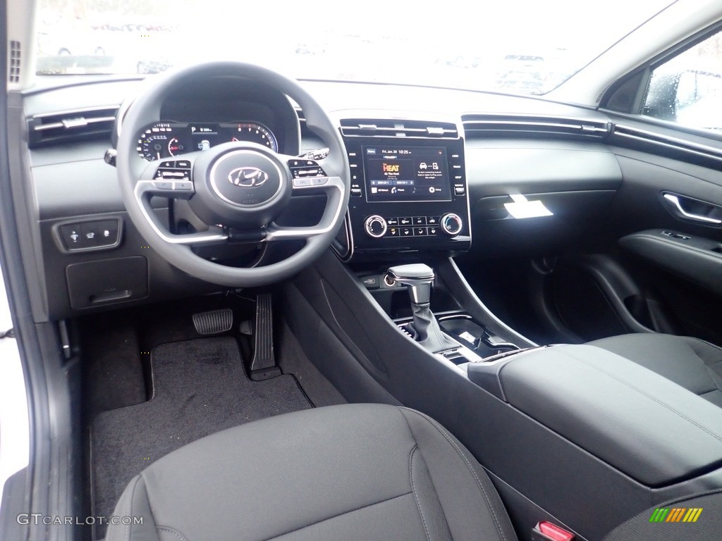 Black Interior 2023 Hyundai Tucson SEL AWD Photo #145508454
