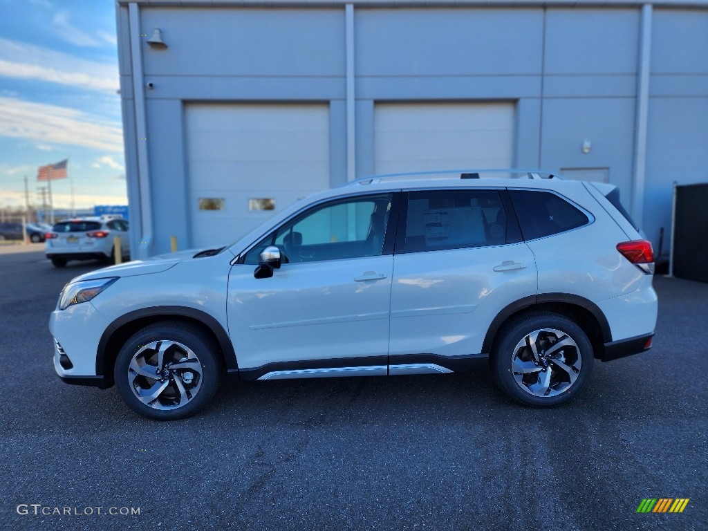 Crystal White Pearl 2023 Subaru Forester Touring Exterior Photo #145508484