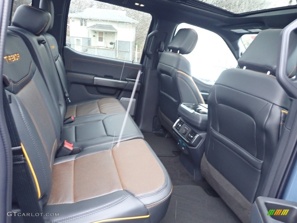 Black/Bronze Interior 2023 Ford F150 Tremor SuperCrew 4x4 Photo #145508505