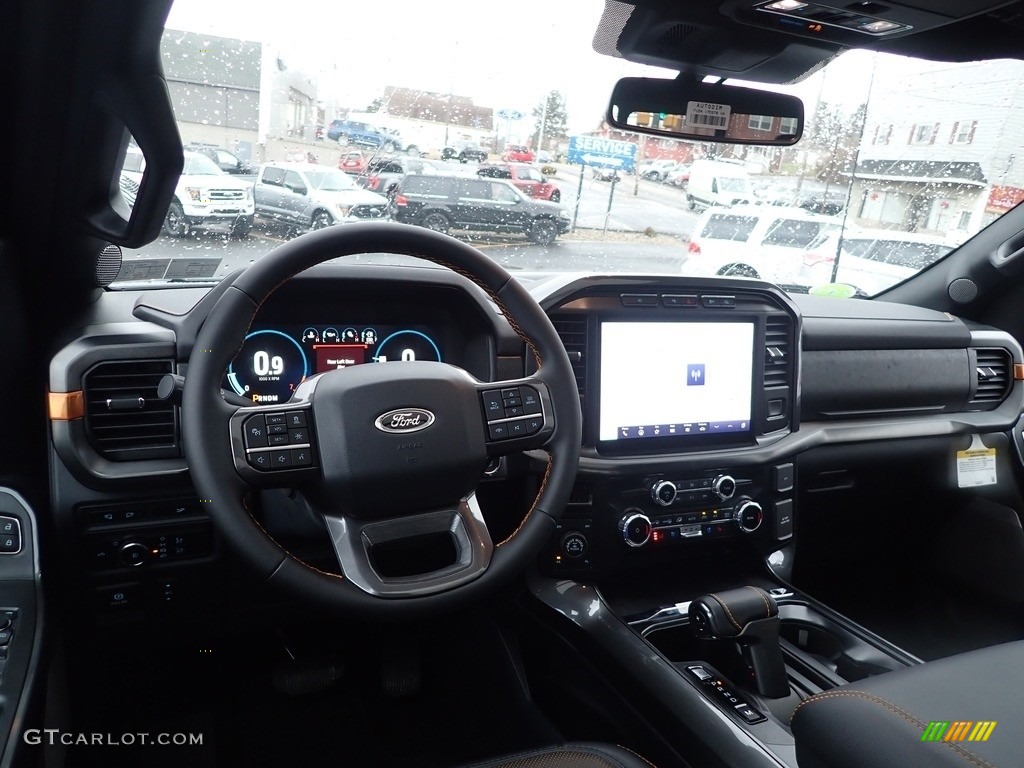 2023 Ford F150 Tremor SuperCrew 4x4 Black/Bronze Dashboard Photo #145508577