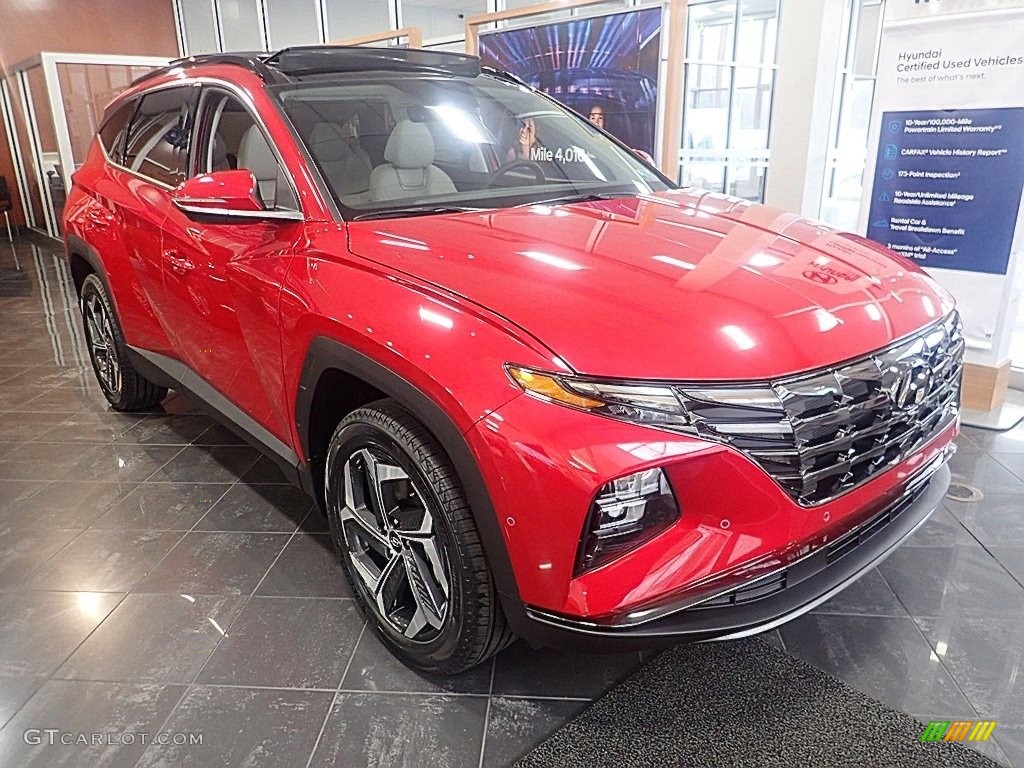 Calypso Red Pearl 2023 Hyundai Tucson Limited AWD Exterior Photo #145508784