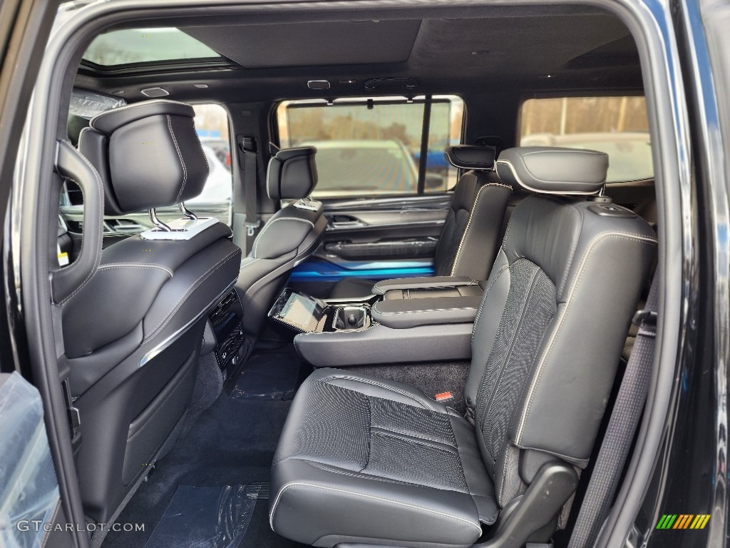 2023 Jeep Grand Wagoneer Series II 4x4 Rear Seat Photo #145508829