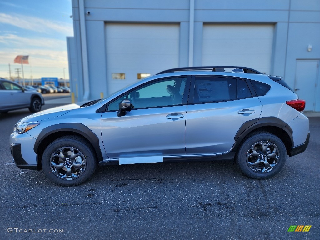Ice Silver Metallic 2023 Subaru Crosstrek Sport Exterior Photo #145508844