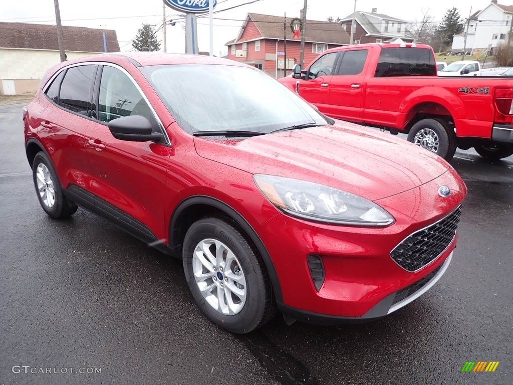 Rapid Red Metallic 2022 Ford Escape SE 4WD Exterior Photo #145508907