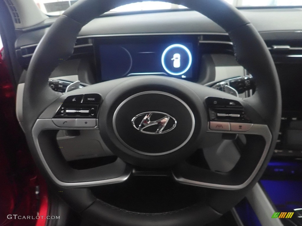 2023 Hyundai Tucson Limited AWD Gray Steering Wheel Photo #145508940
