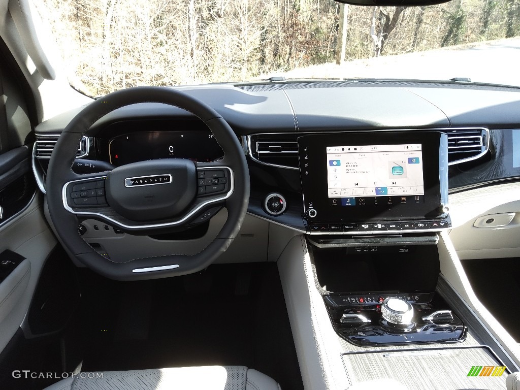 2023 Jeep Wagoneer Series III 4x4 Sea Salt/Black Dashboard Photo #145509180