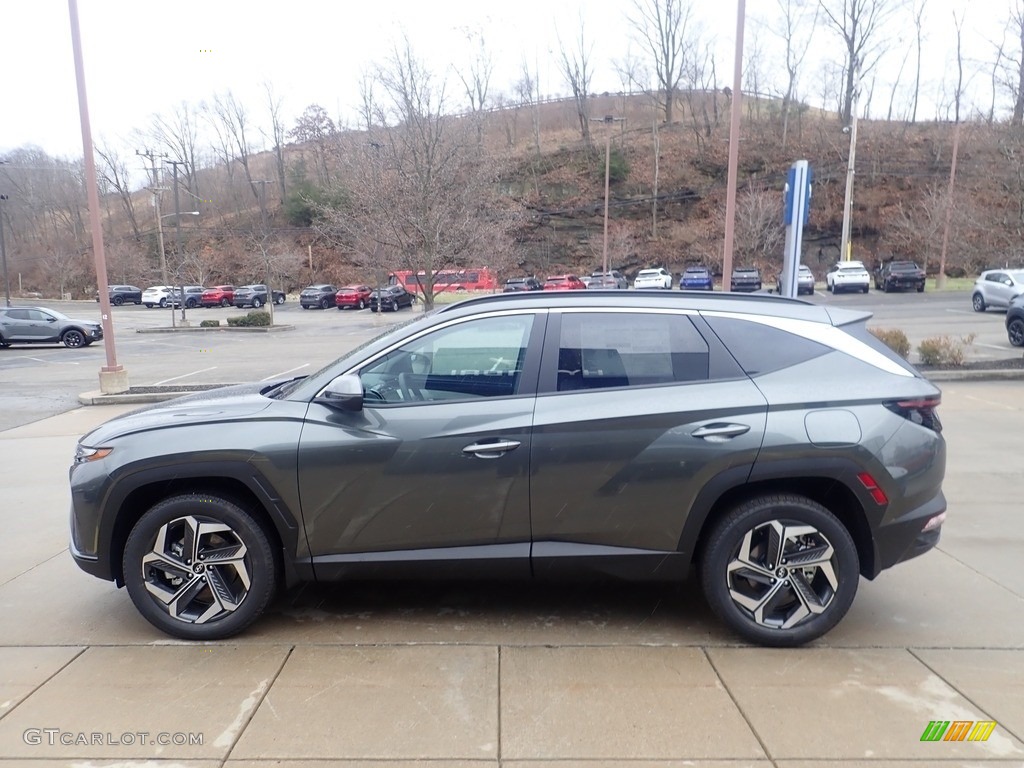 Amazon Gray 2023 Hyundai Tucson SEL AWD Exterior Photo #145509603