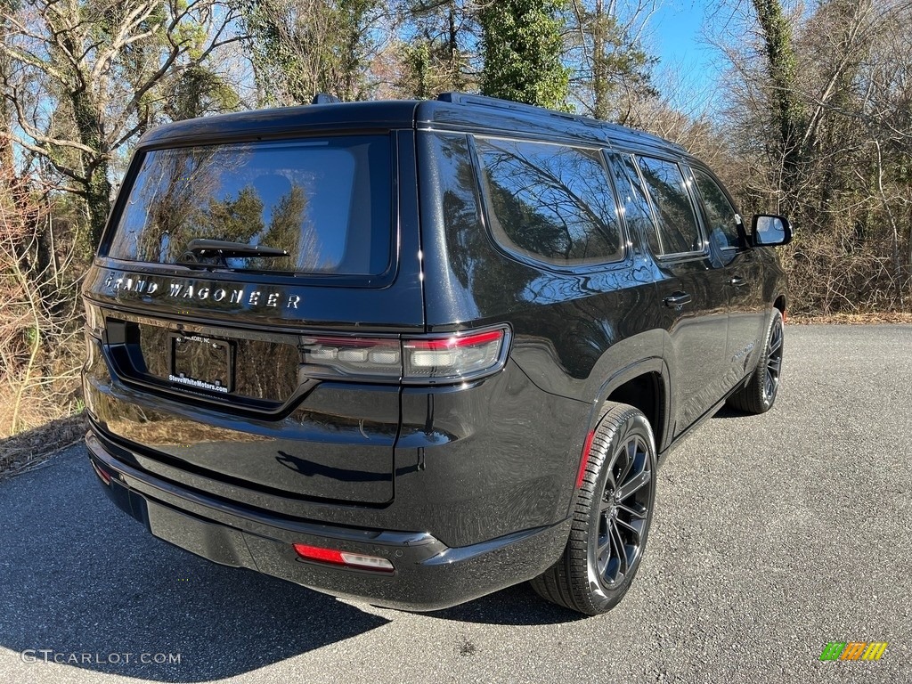 Diamond Black Crystal Pearl 2023 Jeep Grand Wagoneer Obsidian 4x4 Exterior Photo #145509762
