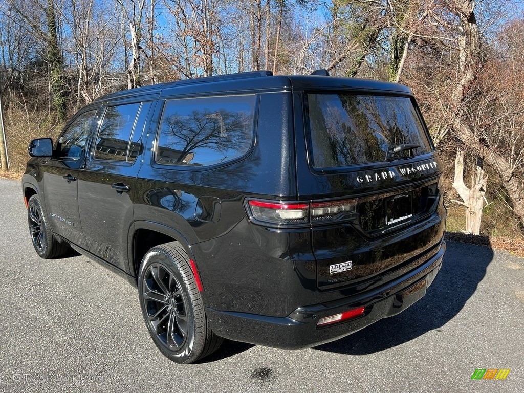 Diamond Black Crystal Pearl 2023 Jeep Grand Wagoneer Obsidian 4x4 Exterior Photo #145509795