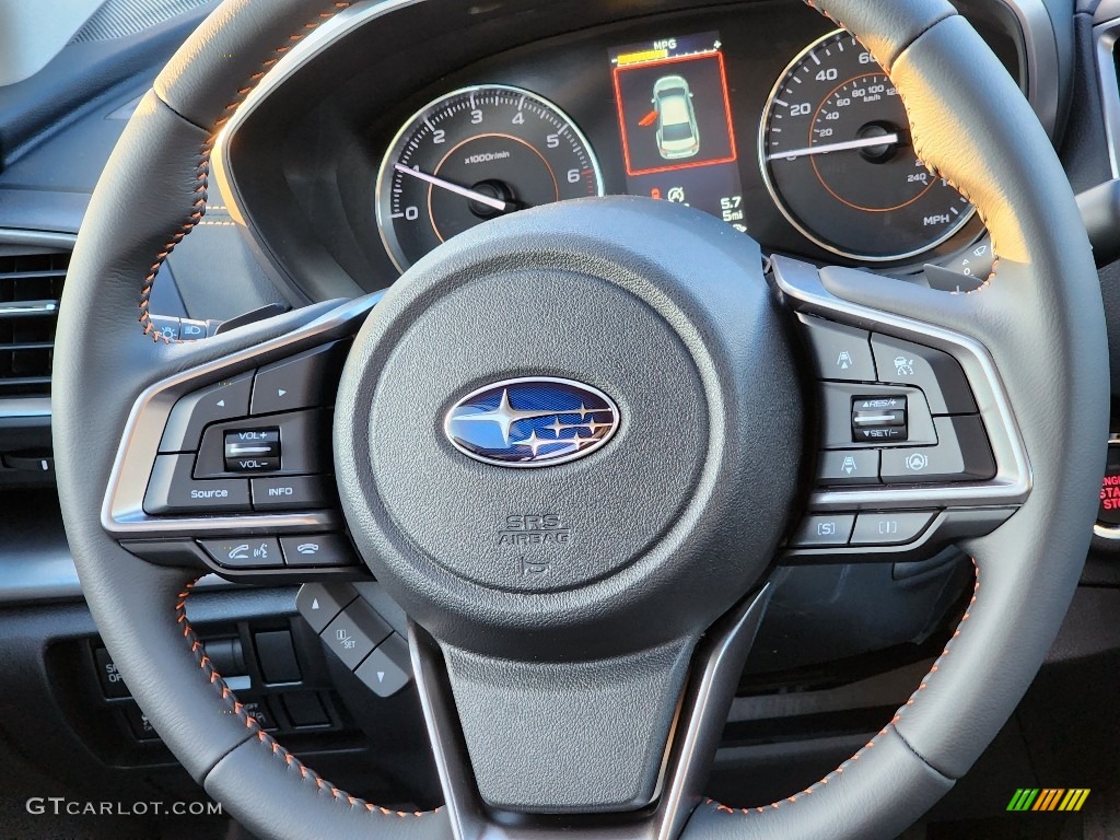 2023 Subaru Crosstrek Limited Gray Steering Wheel Photo #145510107