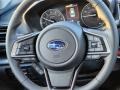 Gray 2023 Subaru Crosstrek Limited Steering Wheel