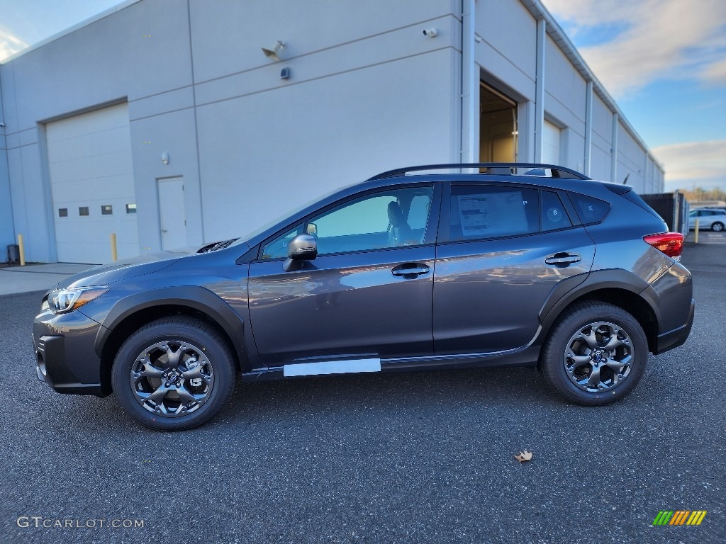 Magnetite Gray Metallic 2023 Subaru Crosstrek Sport Exterior Photo #145510248