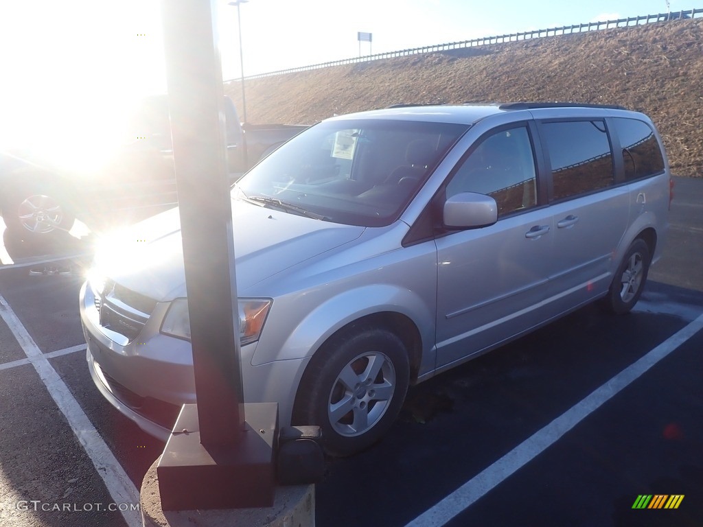 2012 Grand Caravan SXT - Bright Silver Metallic / Black/Light Graystone photo #6