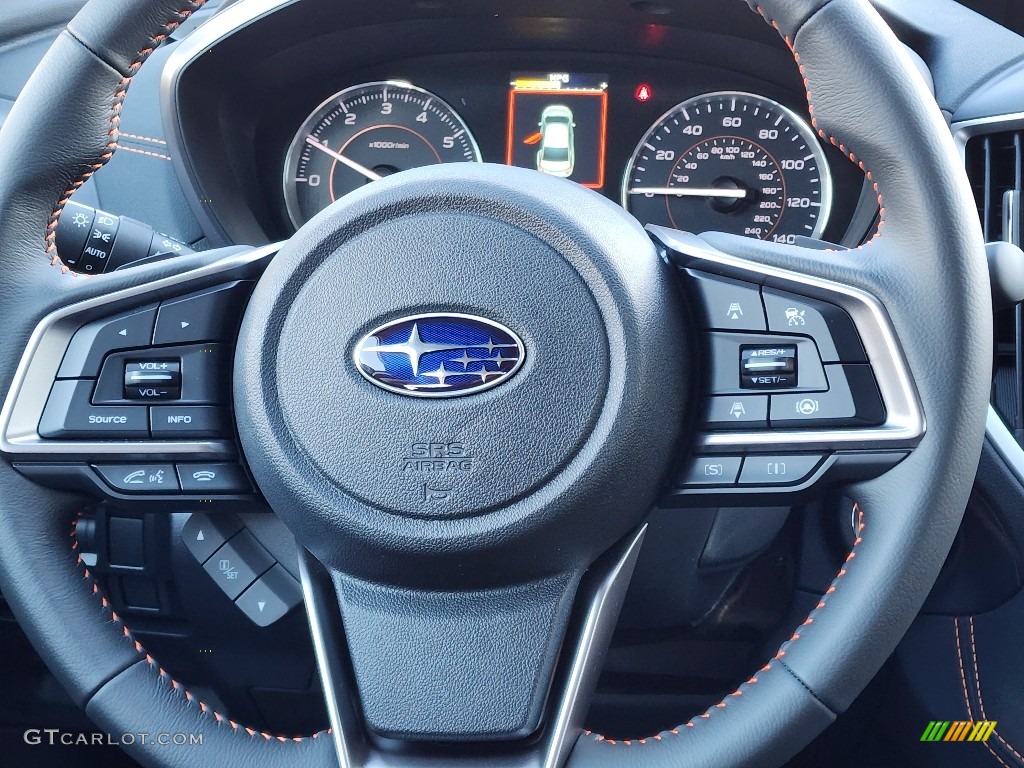 2023 Subaru Crosstrek Limited Black Steering Wheel Photo #145510788