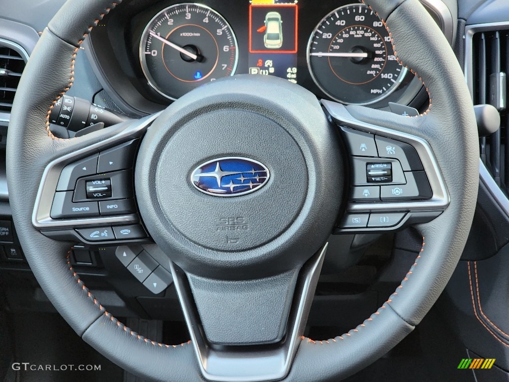2023 Subaru Crosstrek Limited Black Steering Wheel Photo #145511178