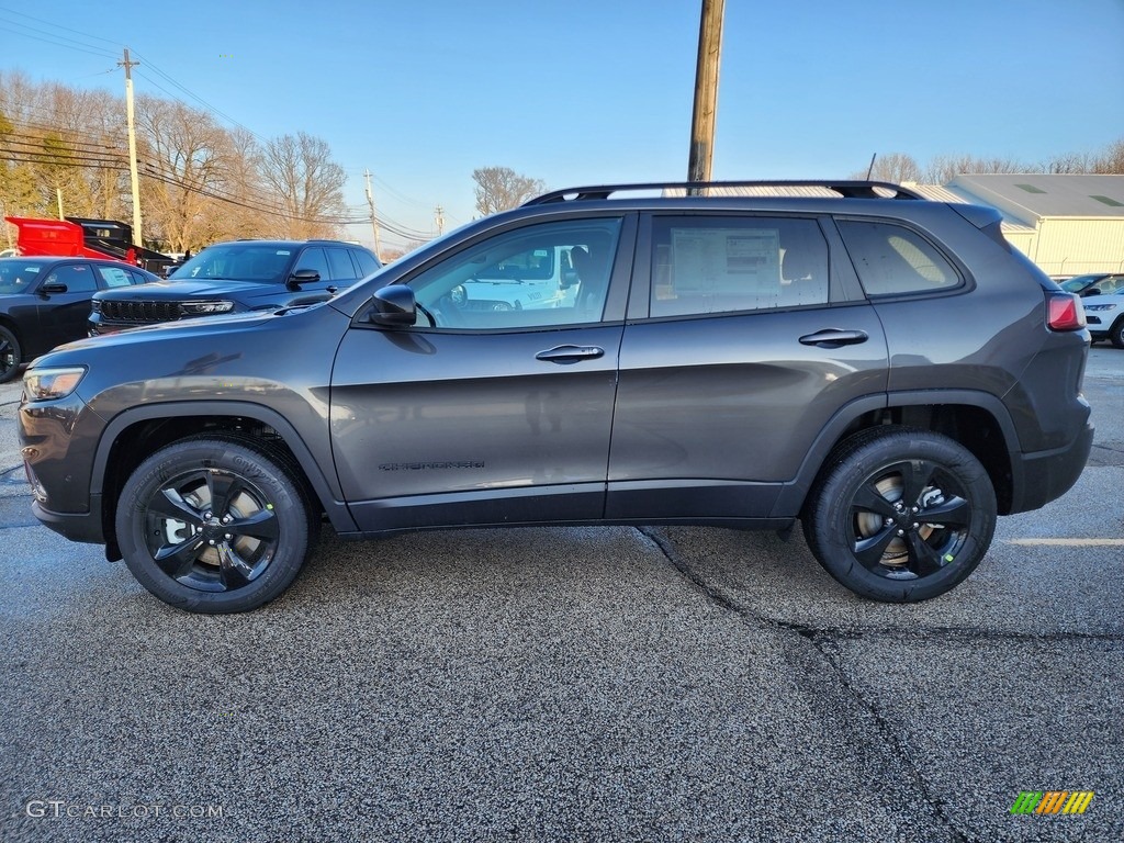 Granite Crystal Metallic 2023 Jeep Cherokee Altitude Lux 4x4 Exterior Photo #145511403