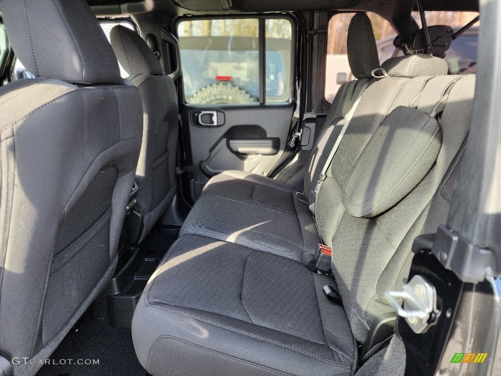 Black Interior 2023 Jeep Wrangler Unlimited Willys 4XE Hybrid Photo #145511541