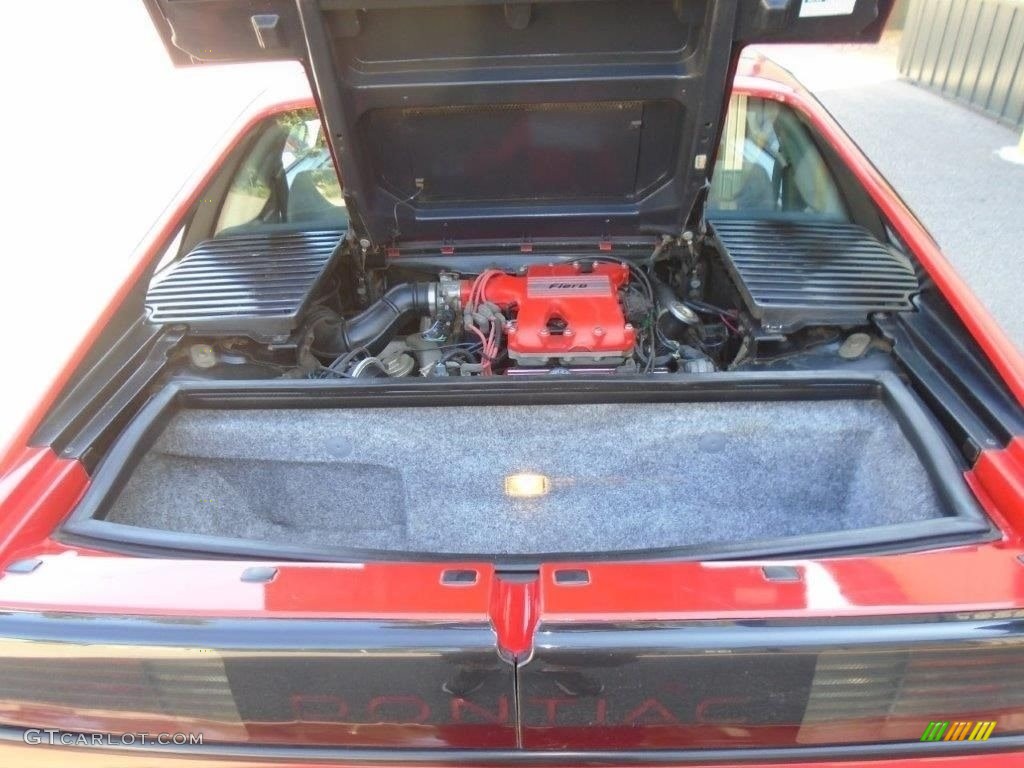 1986 Pontiac Fiero GT 2.8 Liter OHV 12-Valve L44 V6 Engine Photo #145511595