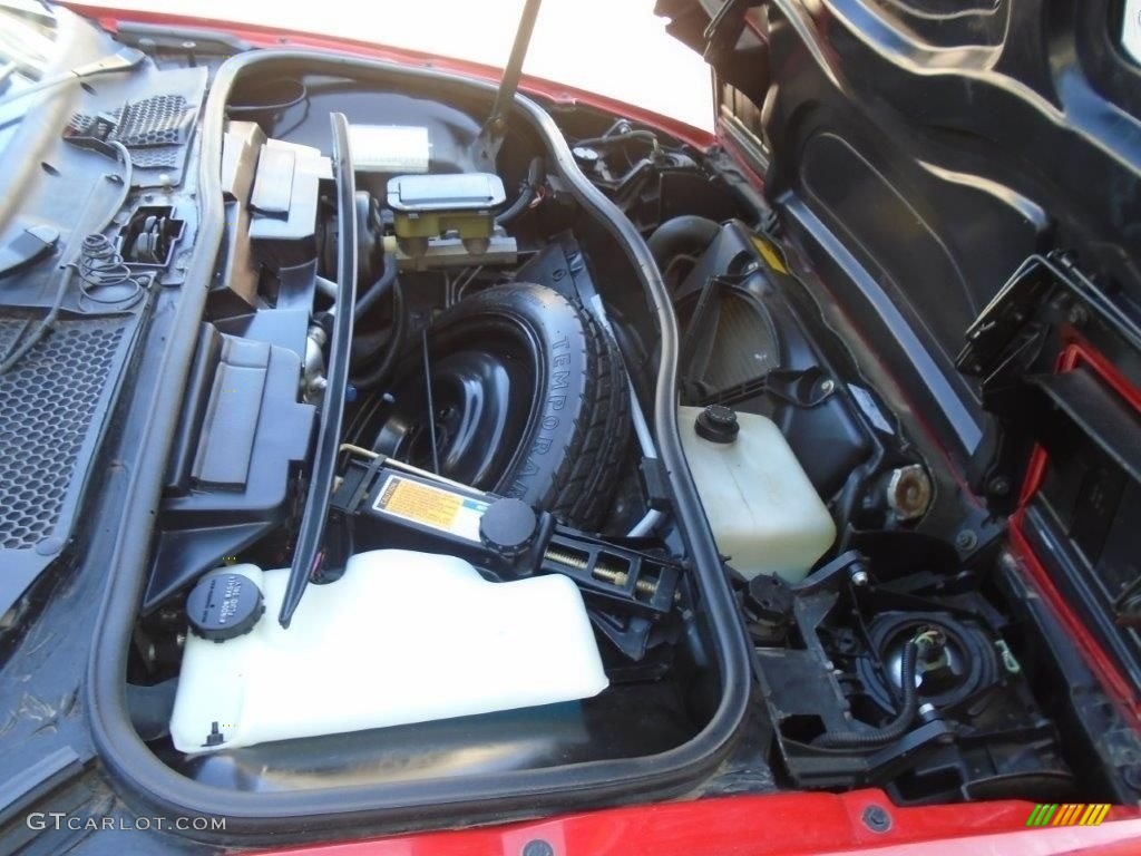 1986 Fiero GT - Red / Gray photo #22