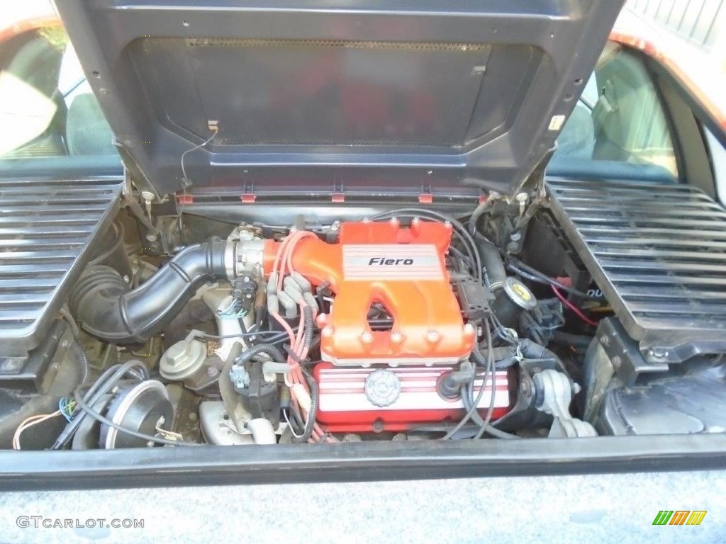 1986 Pontiac Fiero GT Engine Photos