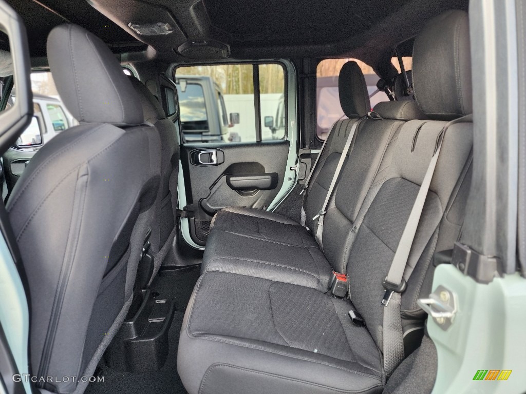 Black Interior 2023 Jeep Wrangler Unlimited Willys 4XE Hybrid Photo #145511892