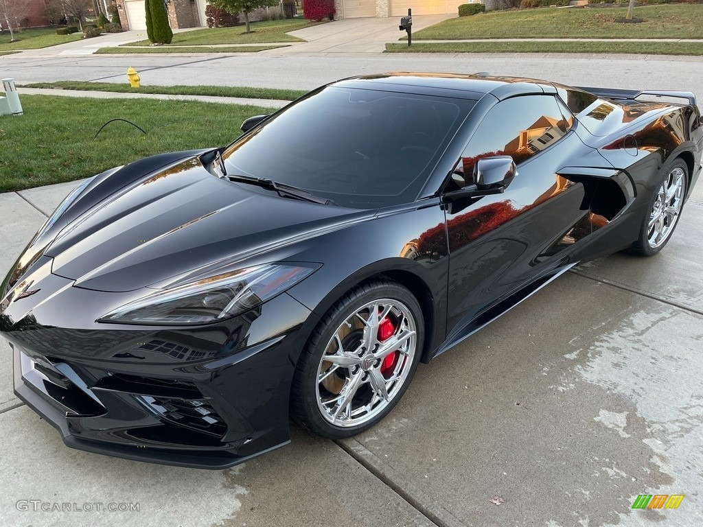 Black 2022 Chevrolet Corvette Stingray Convertible Exterior Photo #145511913