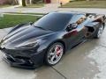 Black 2022 Chevrolet Corvette Stingray Convertible Exterior