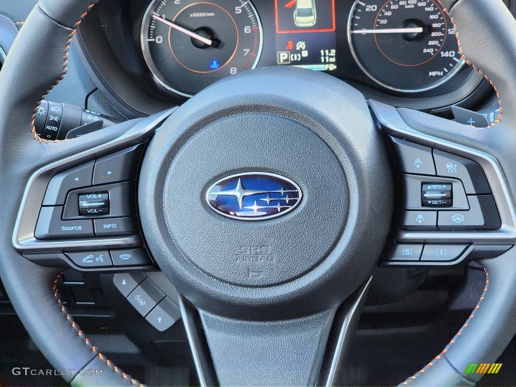 2023 Subaru Crosstrek Limited Black Steering Wheel Photo #145511928