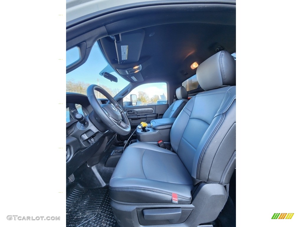 Black/Diesel Gray Interior 2022 Ram 5500 Tradesman Regular Cab 4x4 Dump Truck Photo #145512024