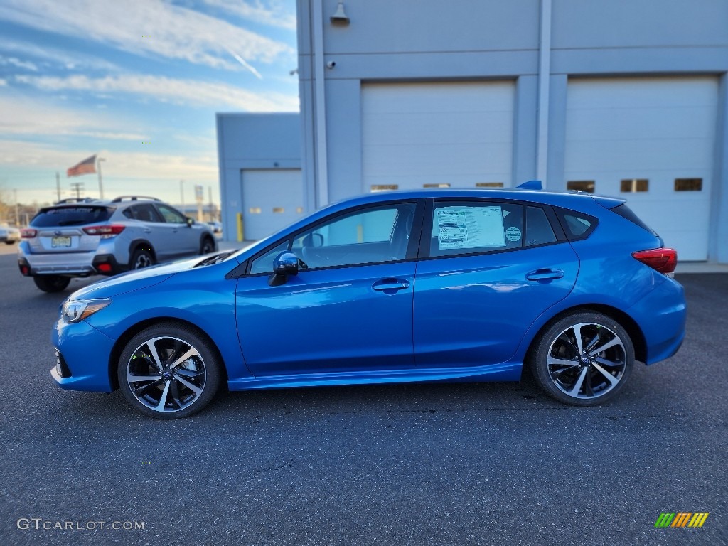 2023 Impreza Sport 5-Door - Ocean Blue Pearl / Black photo #3