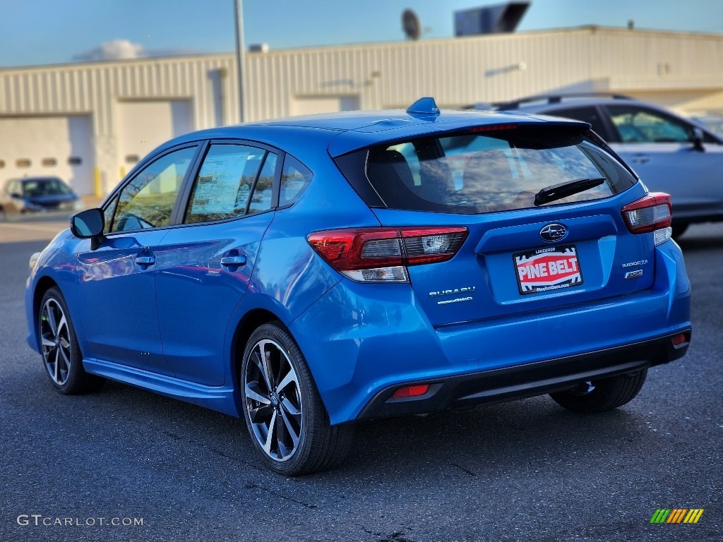 2023 Impreza Sport 5-Door - Ocean Blue Pearl / Black photo #4