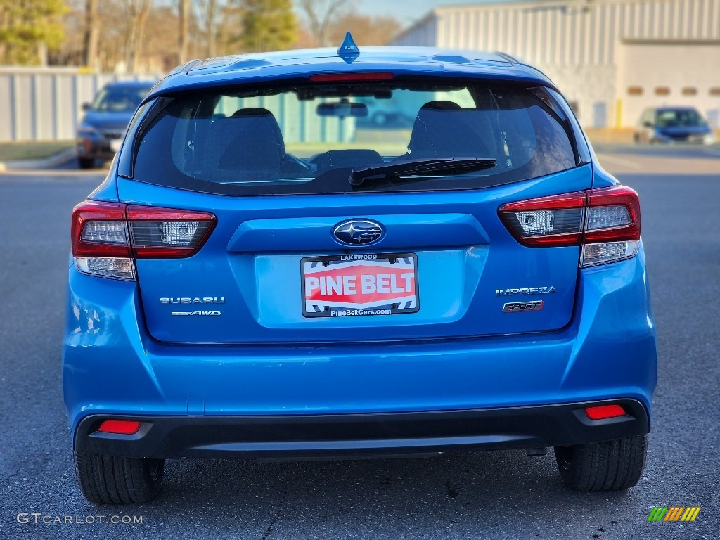 2023 Impreza Sport 5-Door - Ocean Blue Pearl / Black photo #5