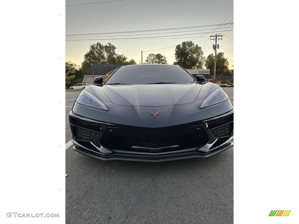 Black 2022 Chevrolet Corvette Stingray Convertible Exterior Photo #145512147