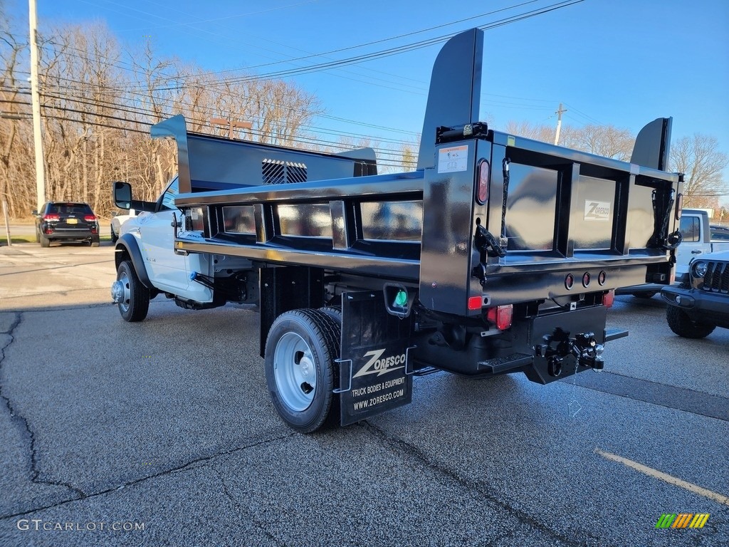 Bright White 2022 Ram 5500 Tradesman Regular Cab 4x4 Dump Truck Exterior Photo #145512162
