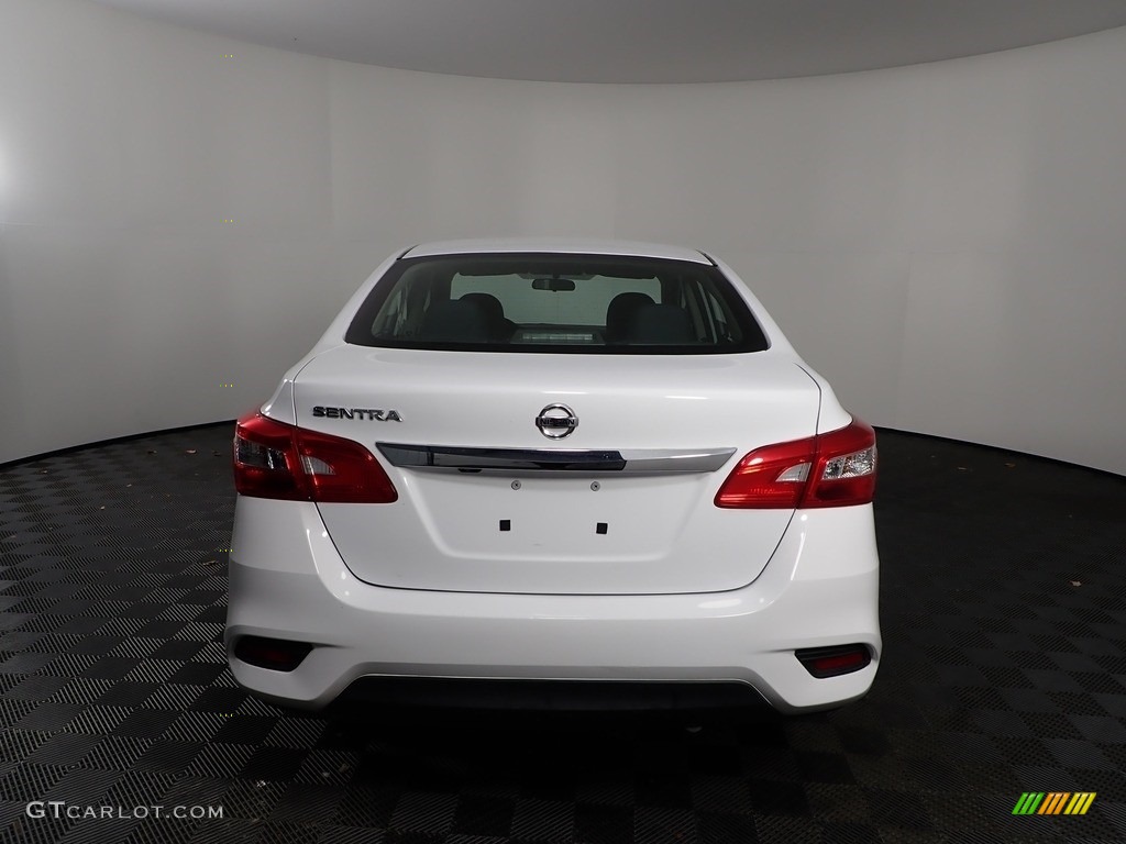 2019 Sentra S - Fresh Powder / Charcoal photo #7