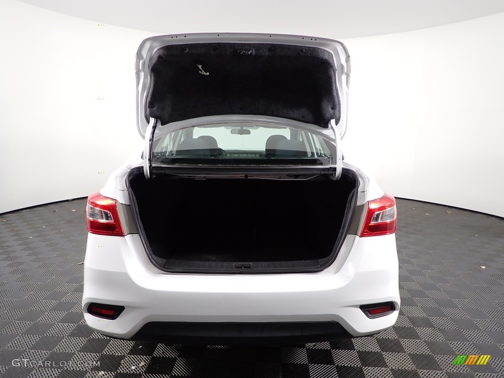 2019 Sentra S - Fresh Powder / Charcoal photo #8