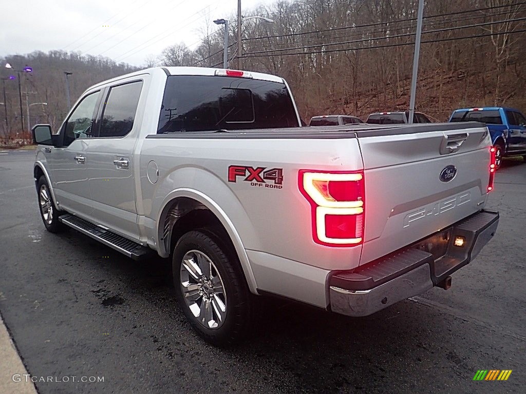 2018 F150 Lariat SuperCrew 4x4 - Ingot Silver / Black photo #5