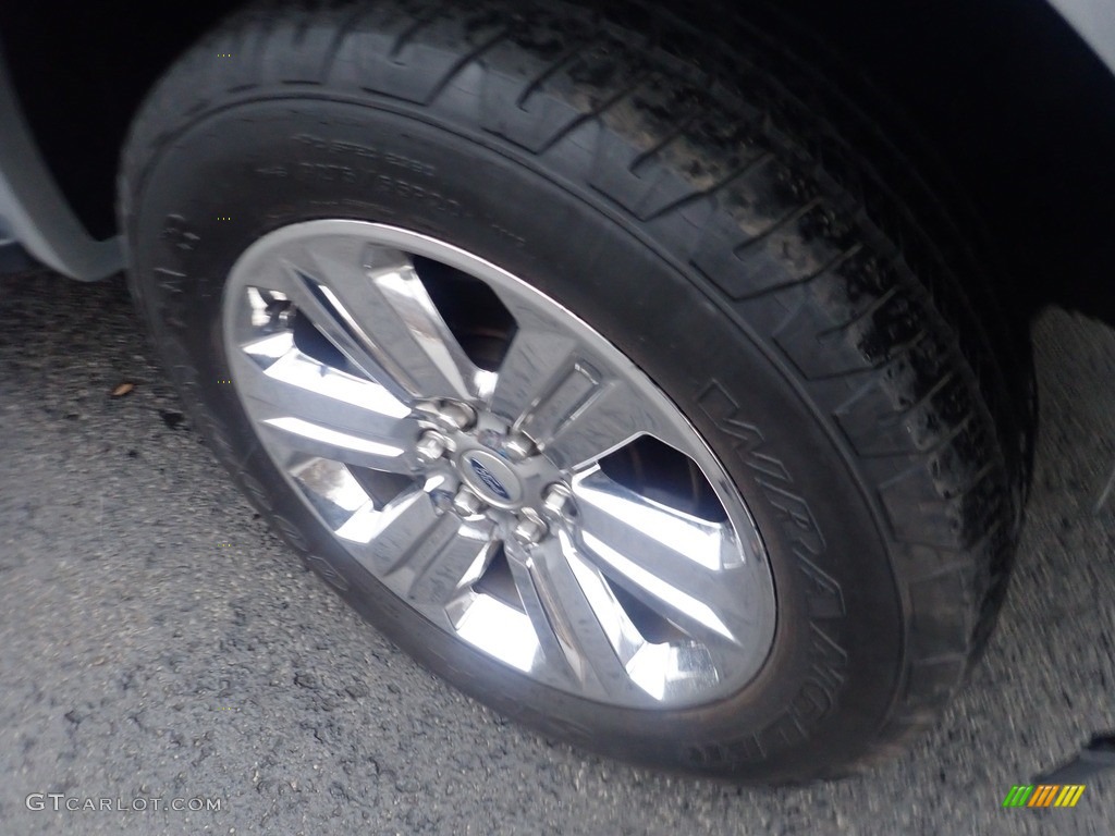 2018 F150 Lariat SuperCrew 4x4 - Ingot Silver / Black photo #10