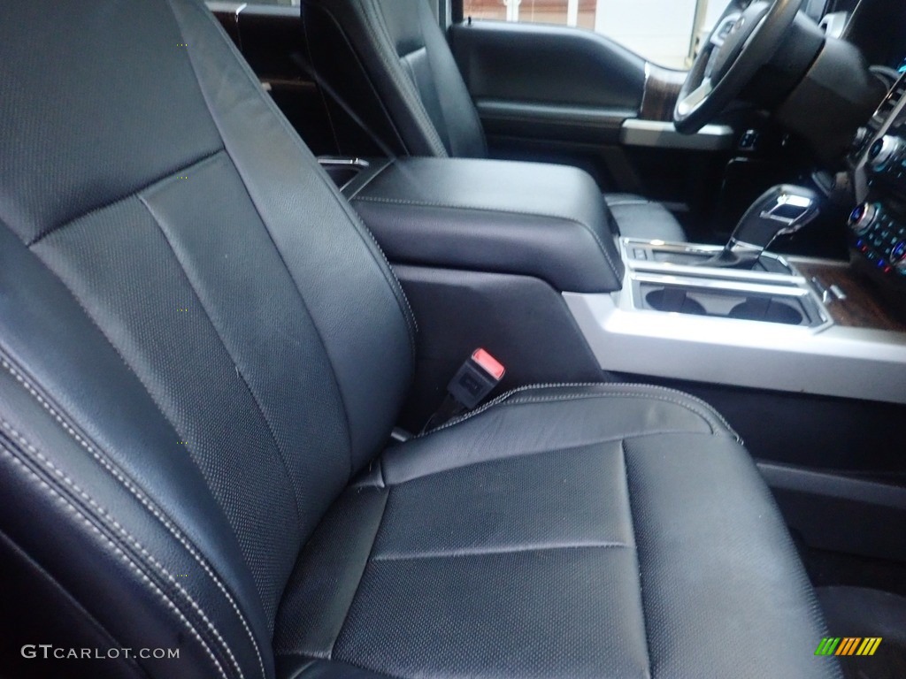 2018 F150 Lariat SuperCrew 4x4 - Ingot Silver / Black photo #11