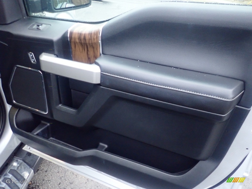 2018 F150 Lariat SuperCrew 4x4 - Ingot Silver / Black photo #16