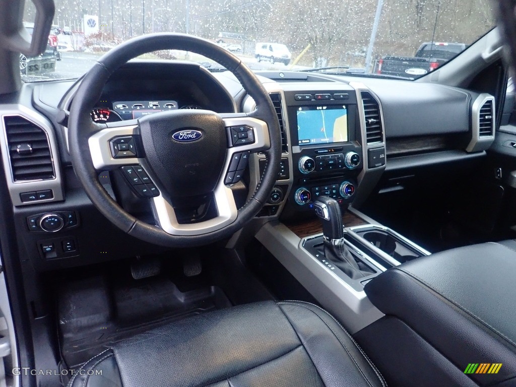 2018 F150 Lariat SuperCrew 4x4 - Ingot Silver / Black photo #20