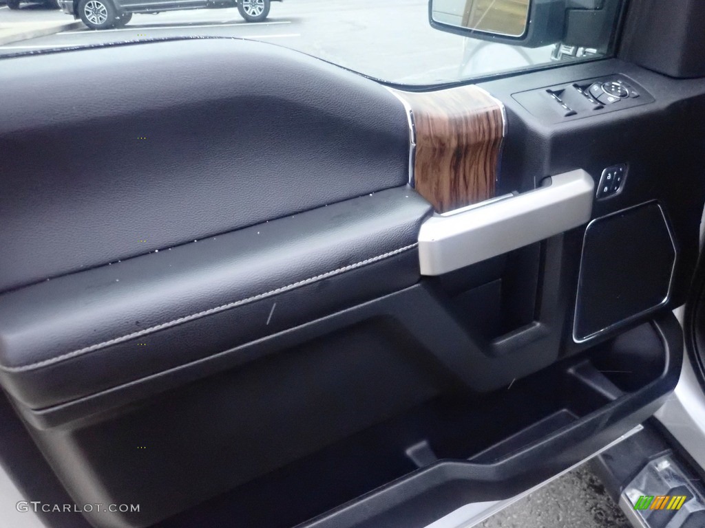 2018 F150 Lariat SuperCrew 4x4 - Ingot Silver / Black photo #22